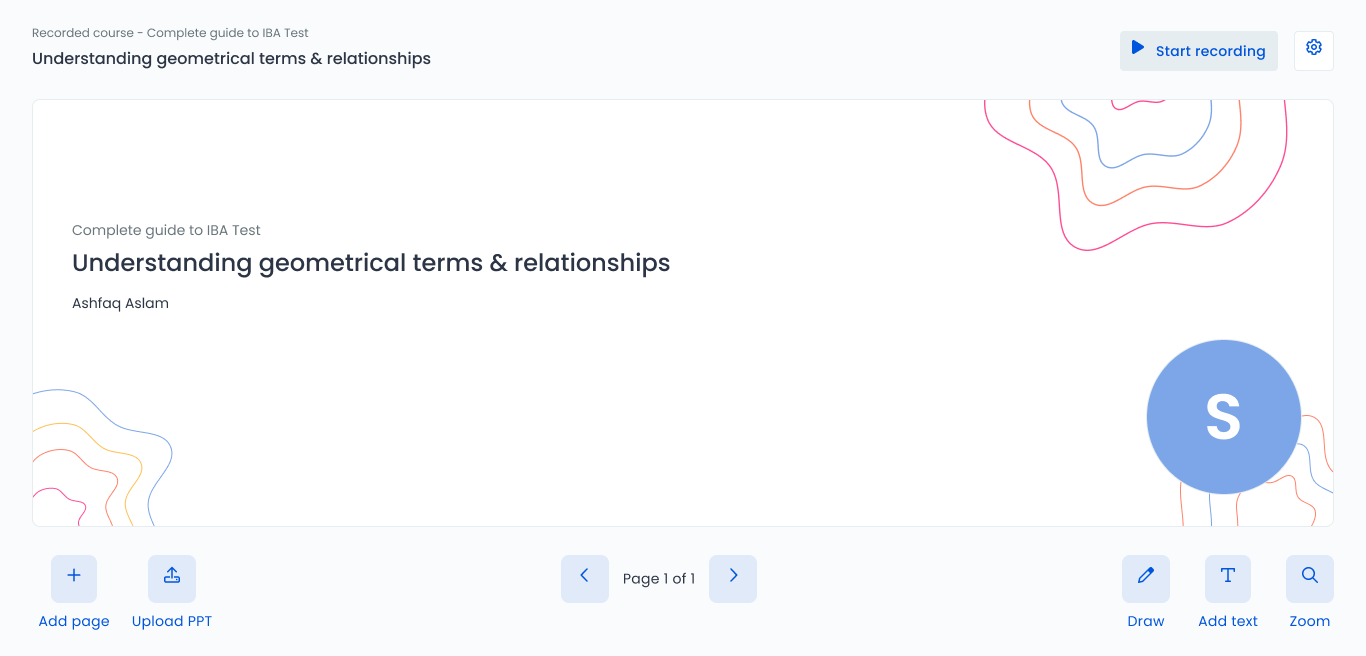 Akademis Educator Portal