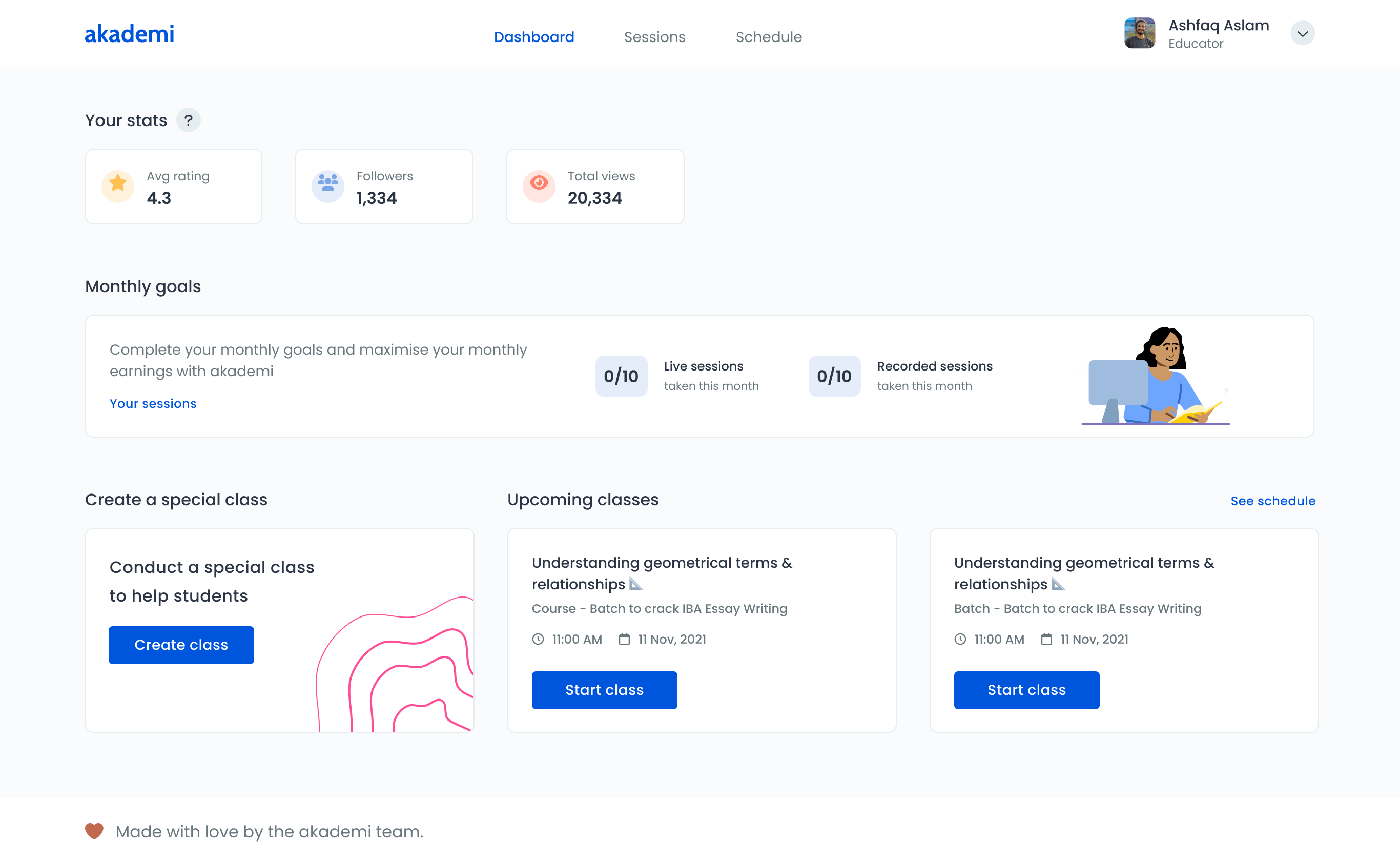 Akademi - EdTech Platform